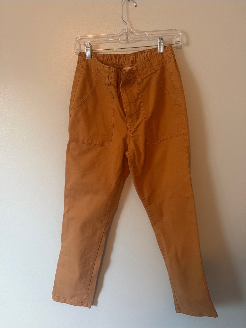 Knox Rose Straight Leg Pants in Warm Rust